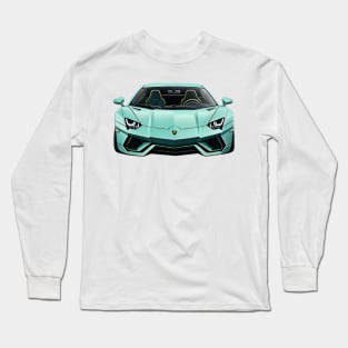 Lamborghini Aventador S victor art Long Sleeve T-Shirt